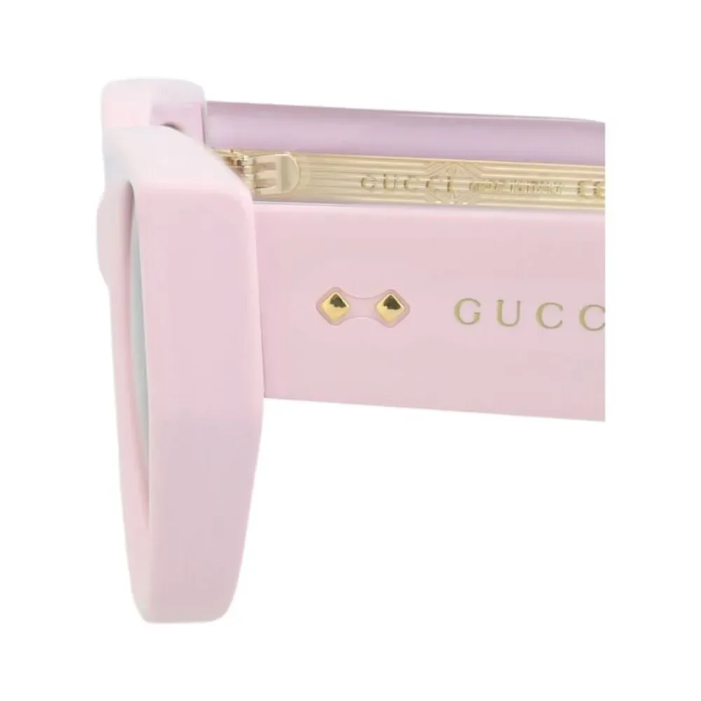 Gucci Cat Eye-Frame Recycled Acetate Sunglasses Pink Womens